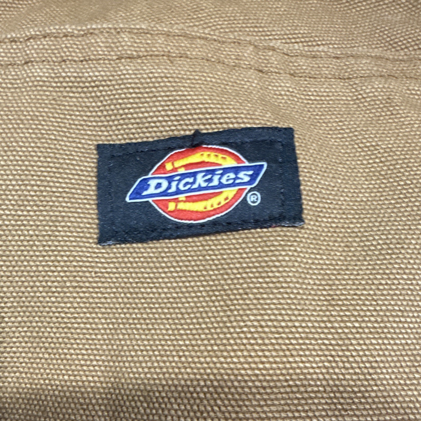 Dickies W541956 Brown Cotton Canvas Work Pants Men’s 34×30 Construction