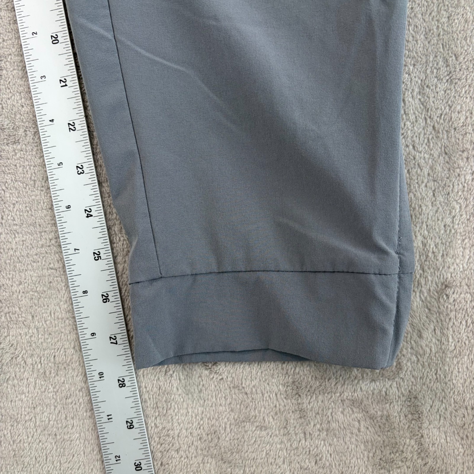 Nike Unlimited Versatile Pants Men Large Grey Dri-FIT Zippered Cuffs Performance