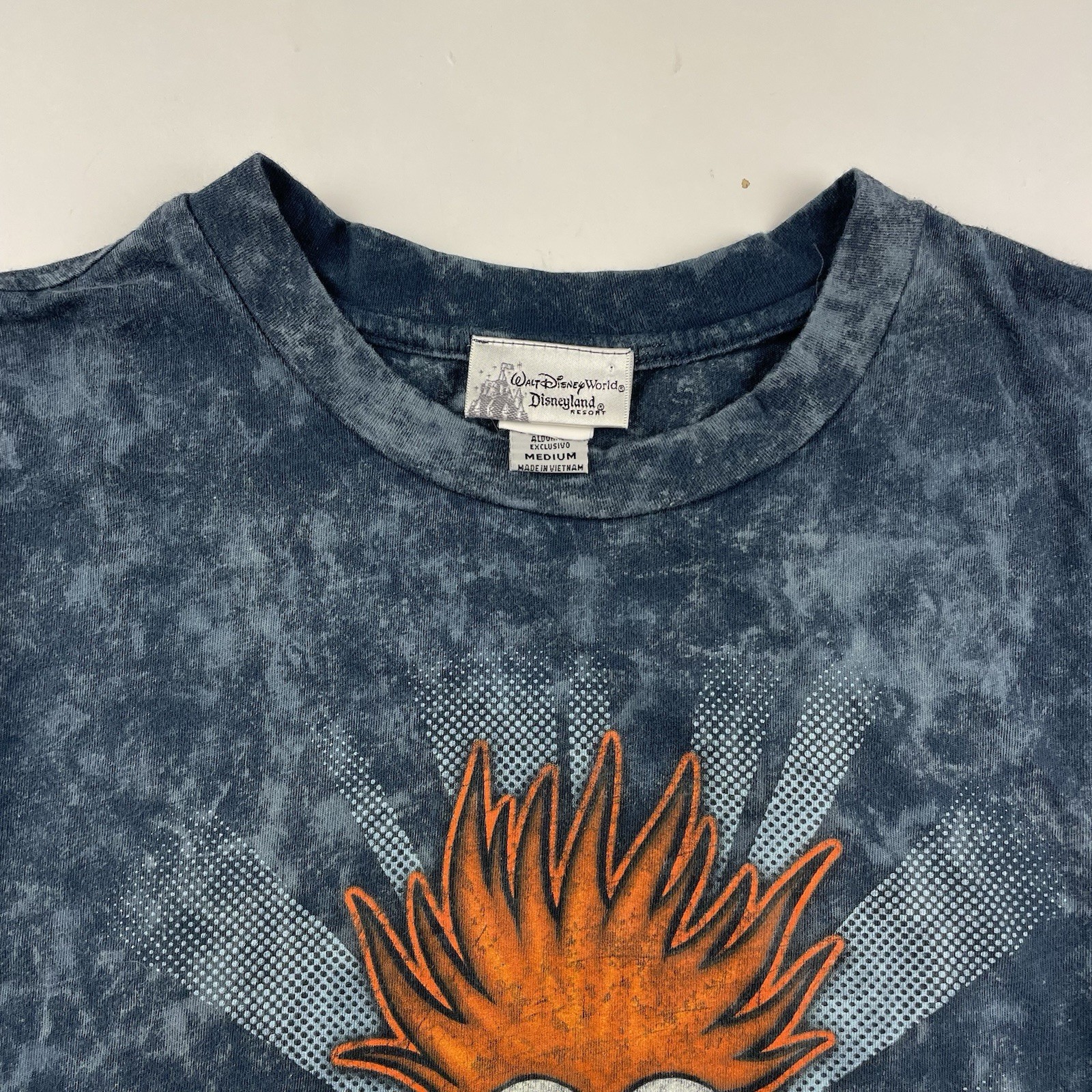 Disney The Muppets Shirt Mens M-S Beaker Henson Tie Dye VTG Y2K CLEAN