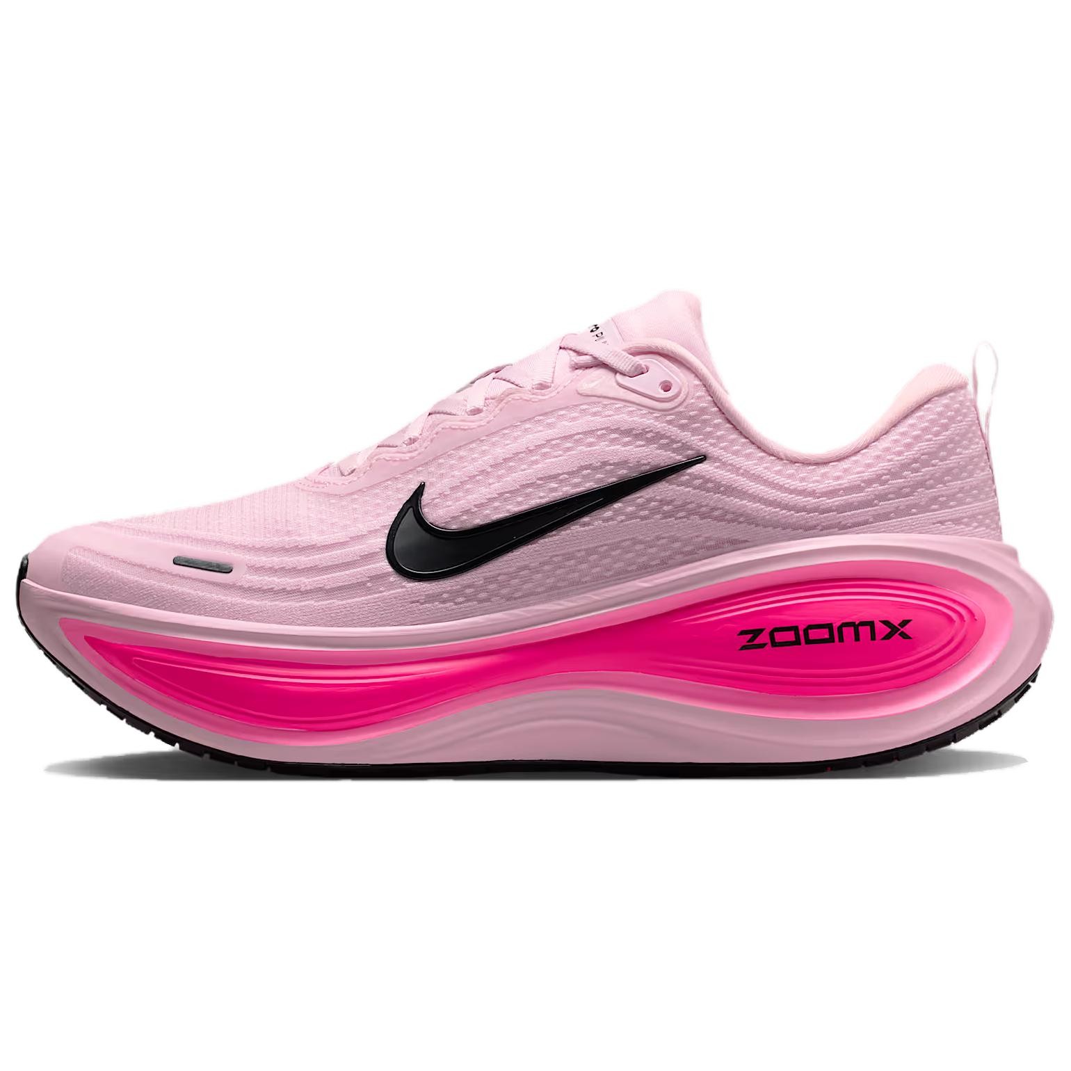 Nike Vomero Plus Abrasion Resistant Low top Running Shoes Mens Pink Black