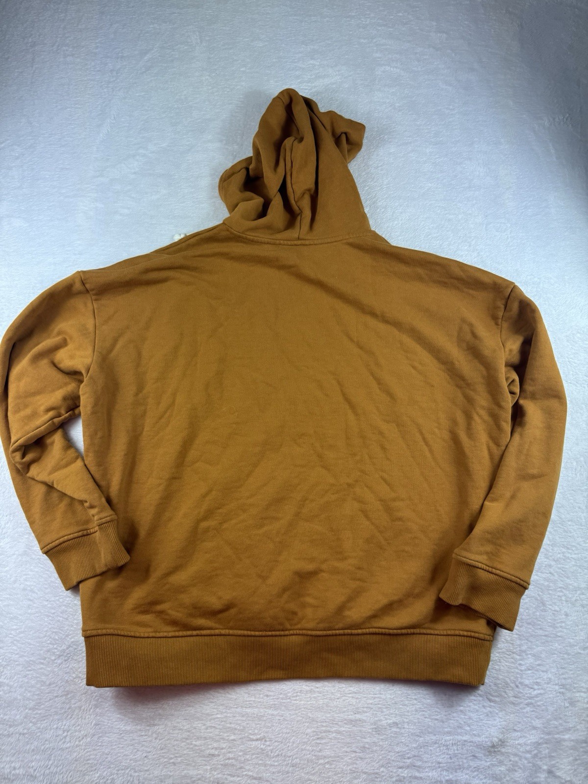 Common Identity Brown Cotton Blend Pullover Hoodie XL Relaxed Fit Women Hooded