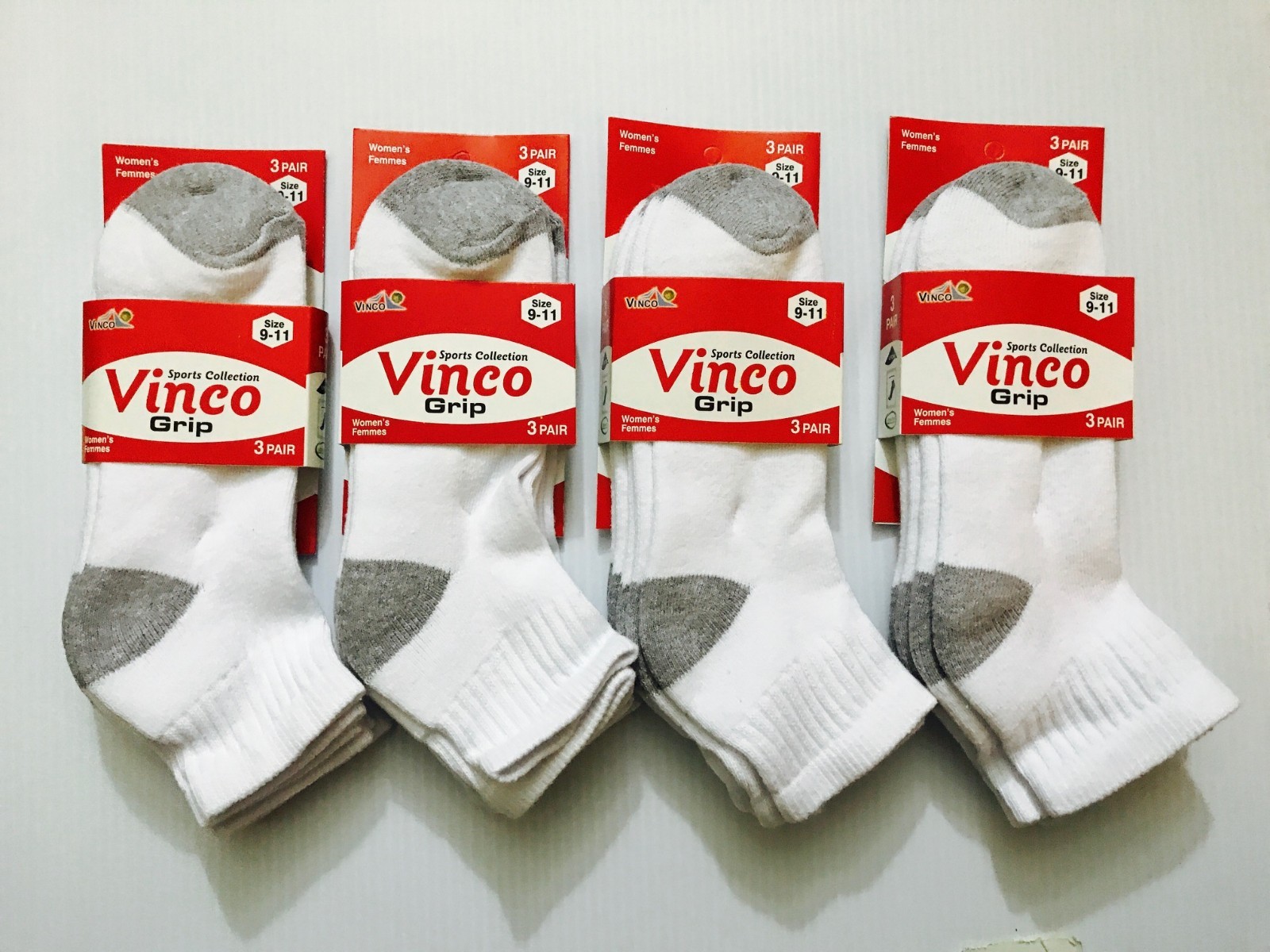 12 Pairs Men’s White Ankle Quarter Socks Comfort Cotton Low Cut Sport Size 9-11