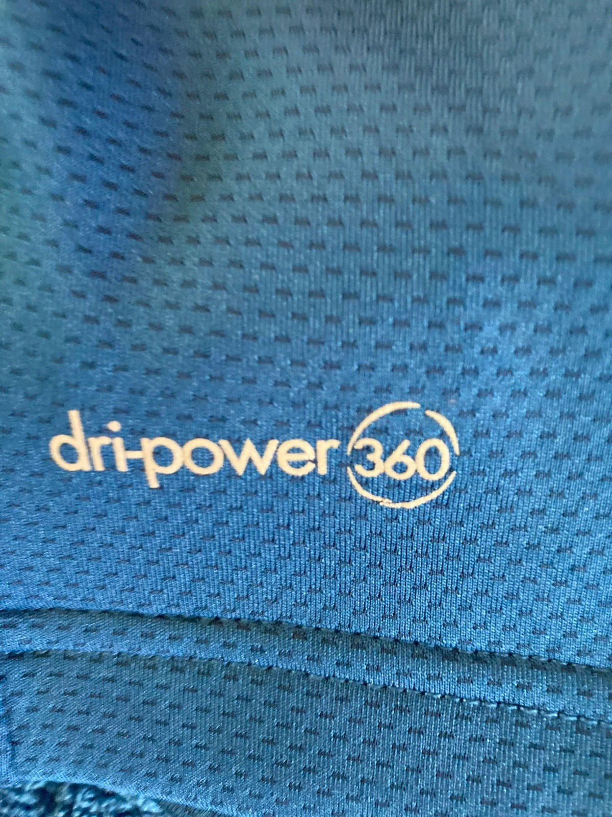 Russell Thermaforce Flex Dri-Power 360 Men’s Blue Hoodie Size Medium (38-40)
