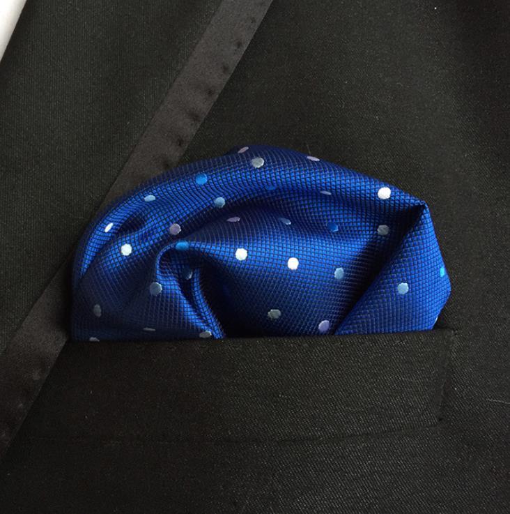 Men’s Satin Silk Pocket Square Hankie Hankerchief Wedding Party Formal Suit