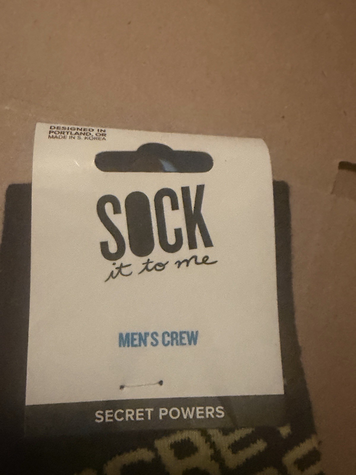 Sock It To Me Men’s Novelty Crew Socks SQUID-O Ocean (Size 7-13) New