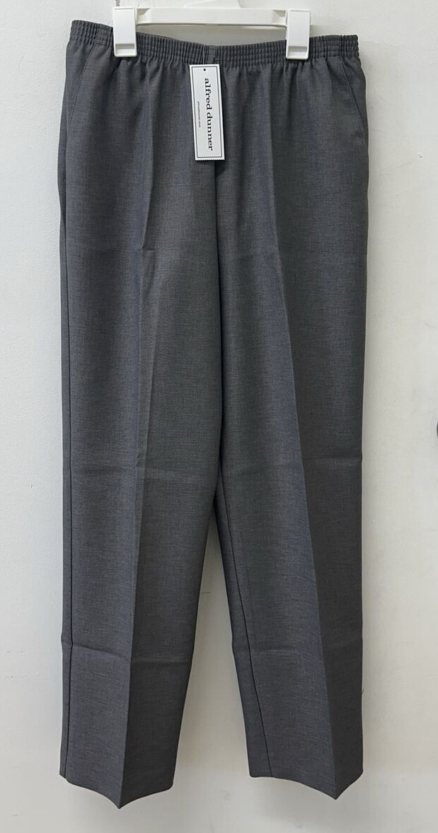 NWT – Choose Color / Size – Alfred Dunner Women’s Solid Pull On Pant