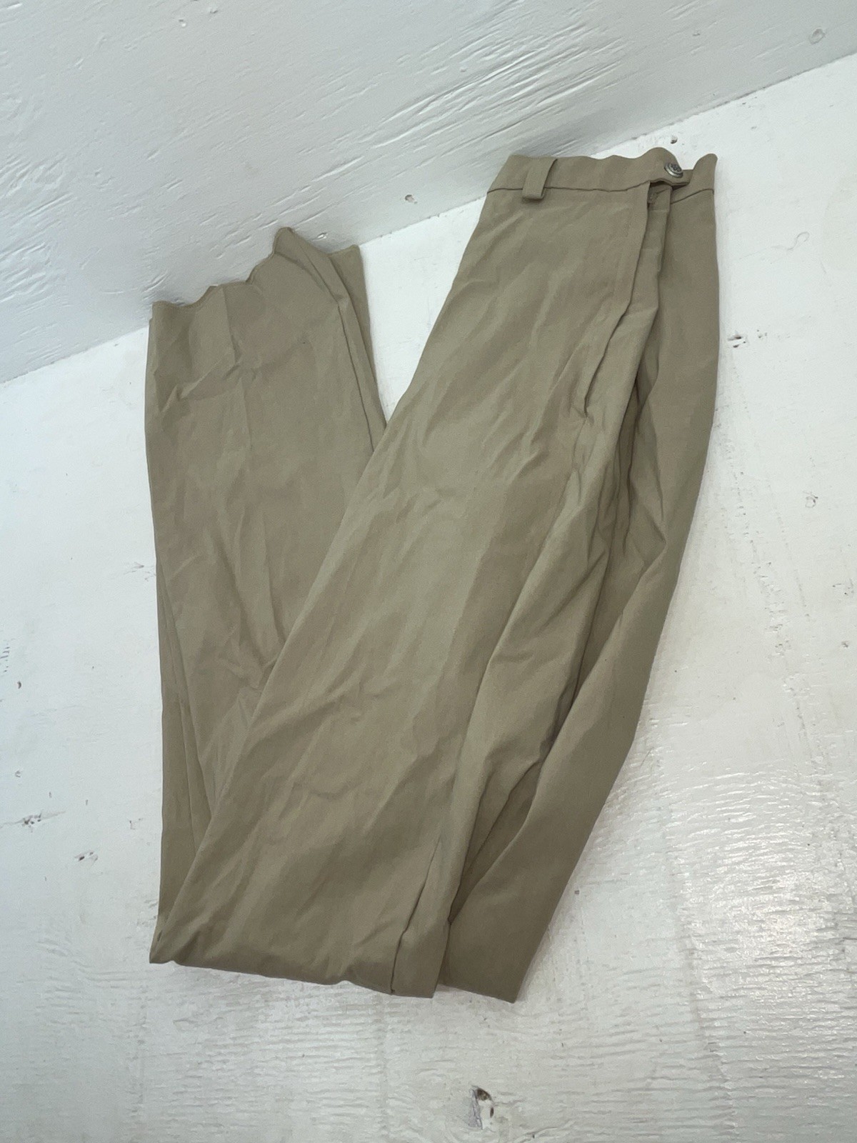 New Vintage Beige 1849 Polyester Pants #3443 XX-45