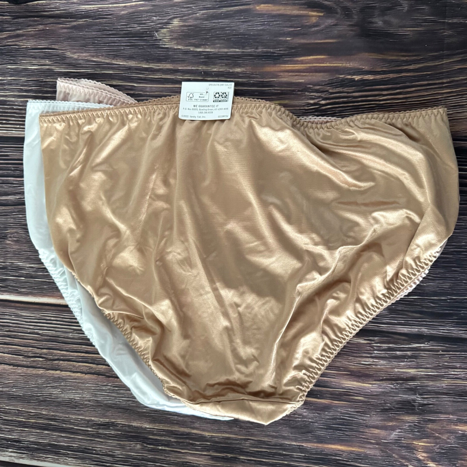 Vanity Fair 3 Pack Plus Size 5XL/12 Radiat Collection Light Control Undershapers