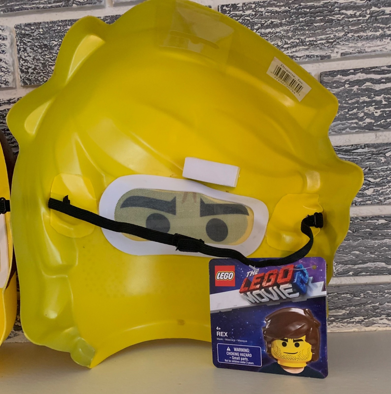 2019 The Lego Movie Rex And Emmet Halloween Masks RARE