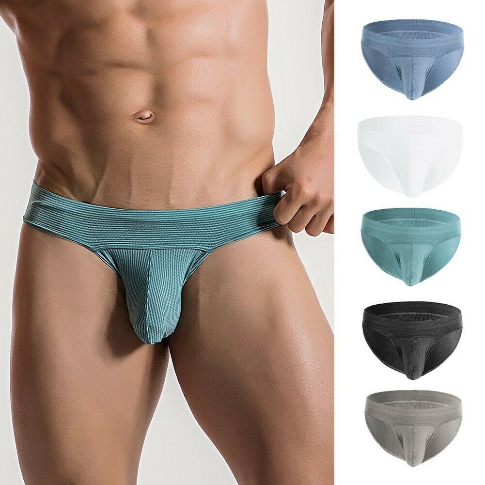 Men Sexy Thongs Briefs Low-rise G String Pouch T-back Underwear Bikini Panties~~