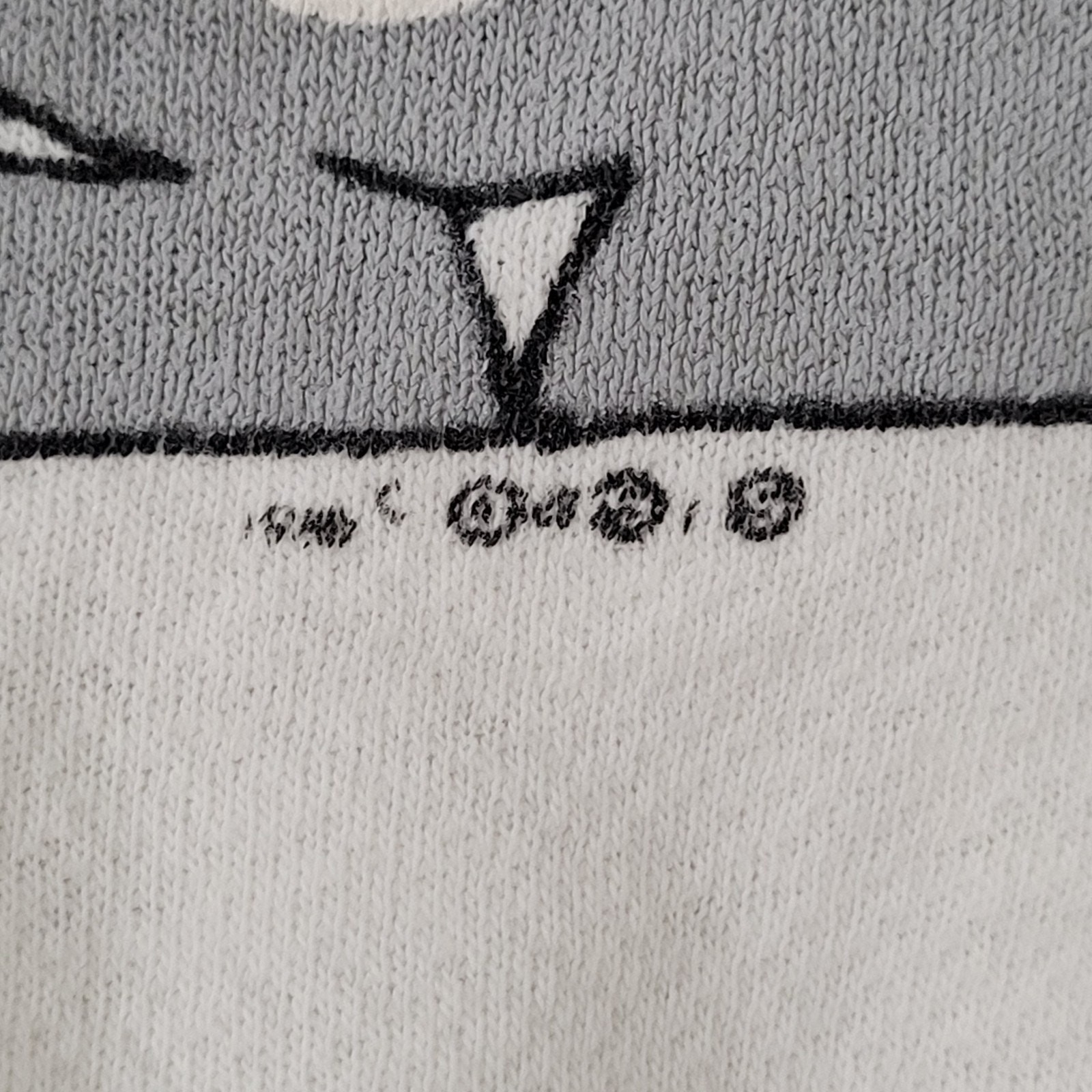 Vintage 80s Koala Bear Cropped Sweatshirt Womens XL 23×19 White