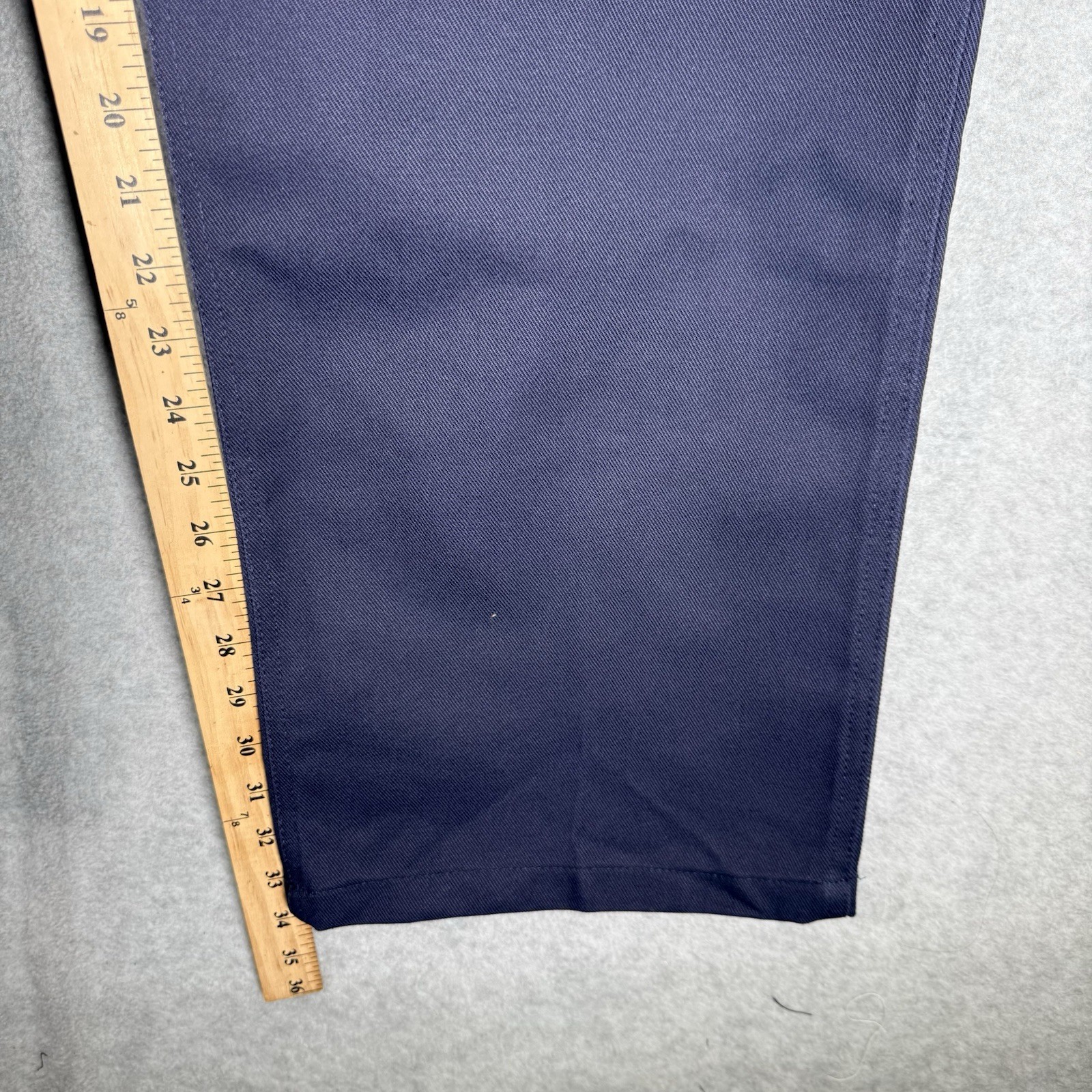 Ben Davis Men’s Original Ben’s Work Pants Blue Size 36 Heavy Duty Twill Vintage