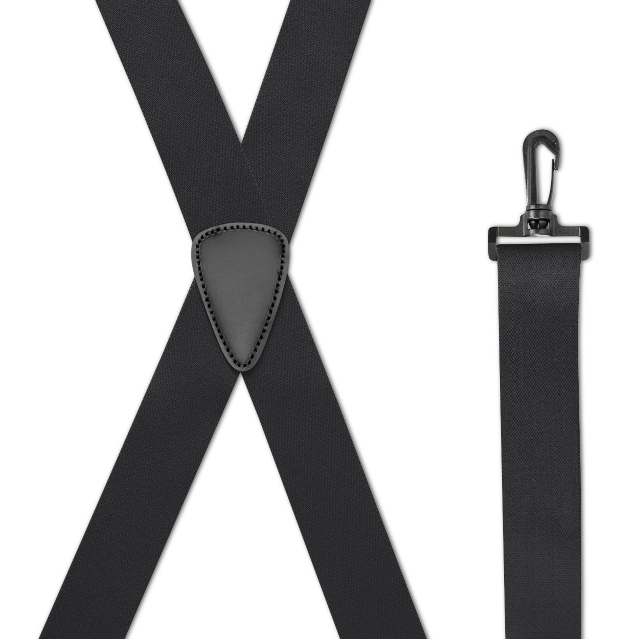Men’s Suspenders with Plastic Belt Loop Snaps, Various Colors X, USA Made