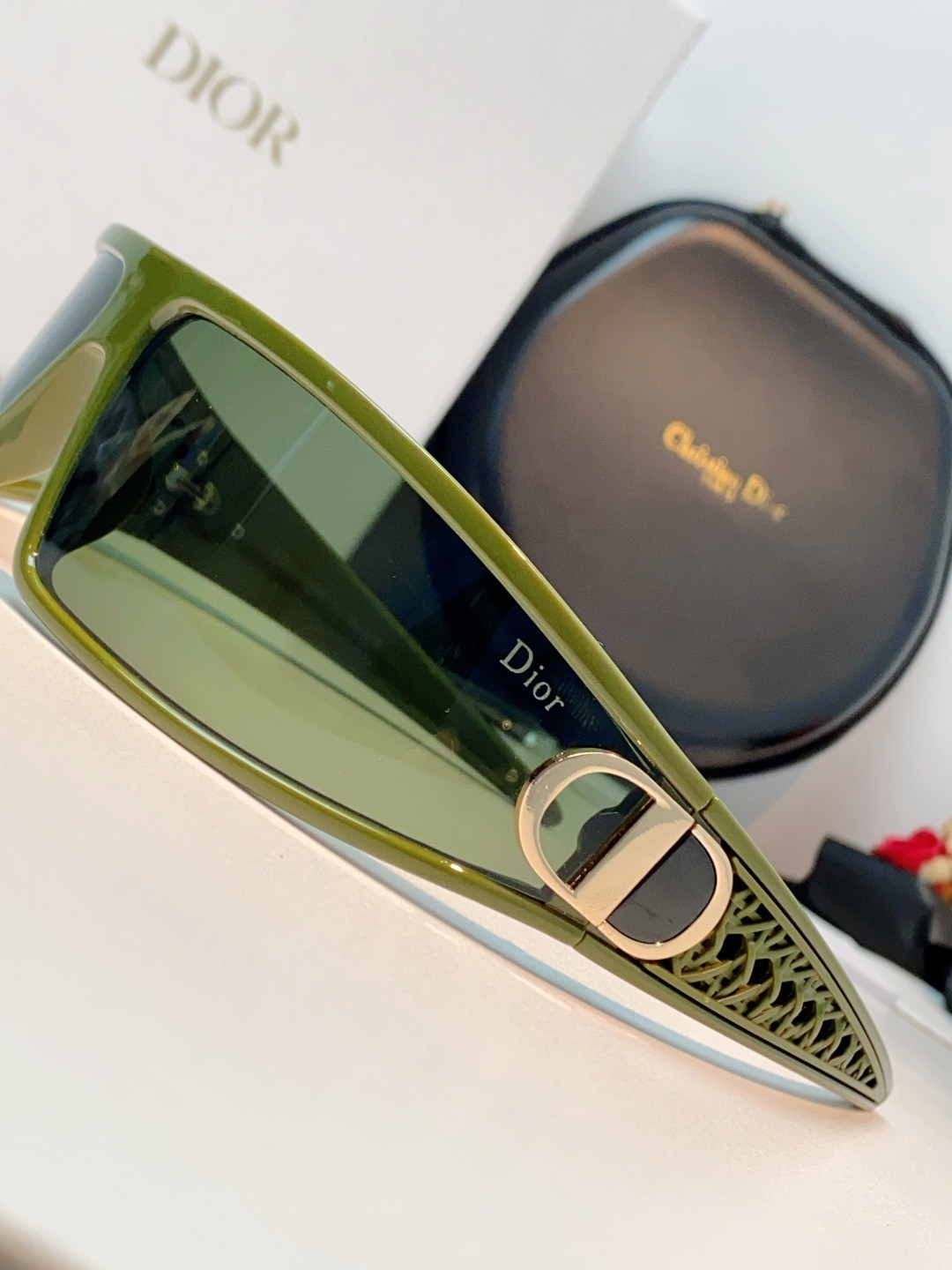 Dior VERYDIOR M1U Pilot Sunglasses Multi-Use Headband Shades Unisex 91-11-125mm