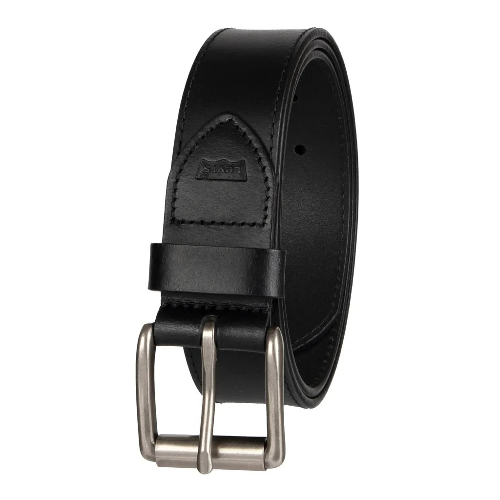 Levi’s Men’s Leather Belt – 100% Genuine Leather – Various Size – New- Free Ship