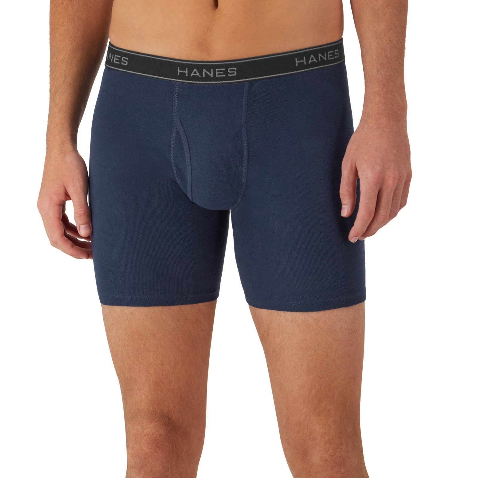 Hanes Men’s Super Value Pack Assorted Boxer Briefs, 10-Pack Soft and Breathable