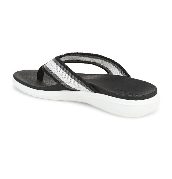 VIONIC Beach Indigo Toe Post Sandal, Black Multi