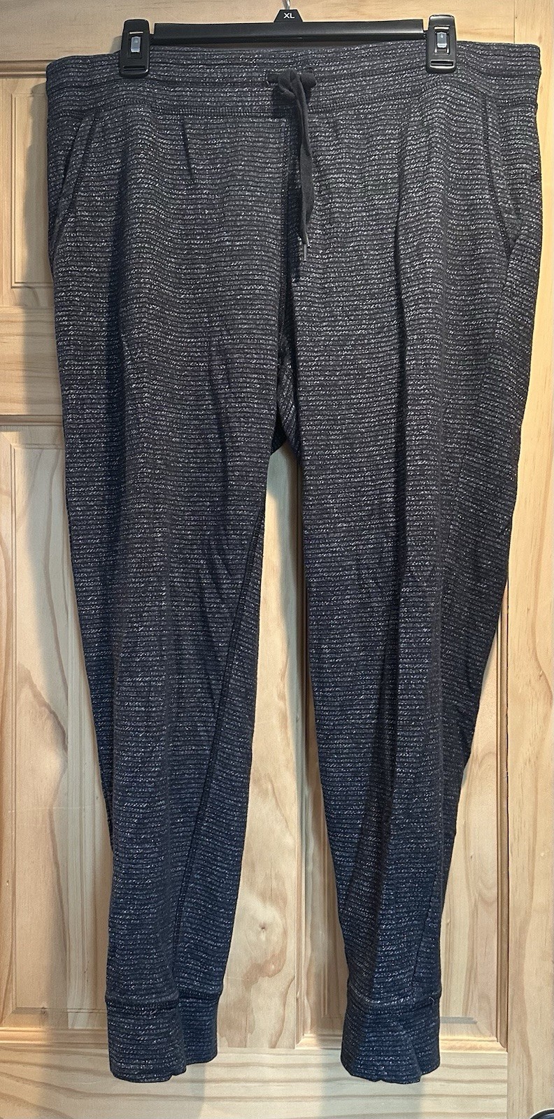 Champion Life Jogger Sweatpants XL Black Heather Drawstring Athletic Pants