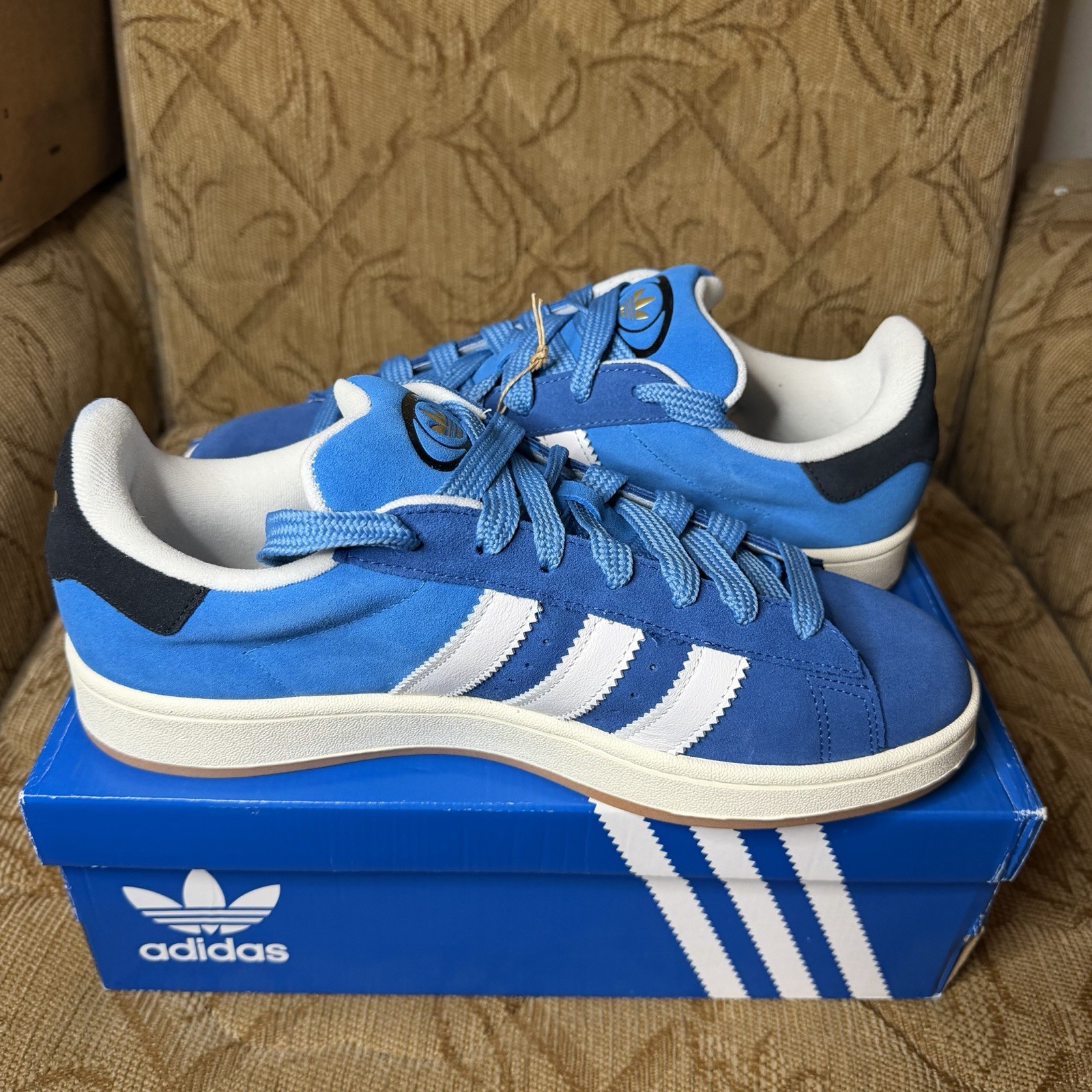 Adidas Campus 00s “Bright Blue Dark Marine” ID2049 – Men’s Size 7 New