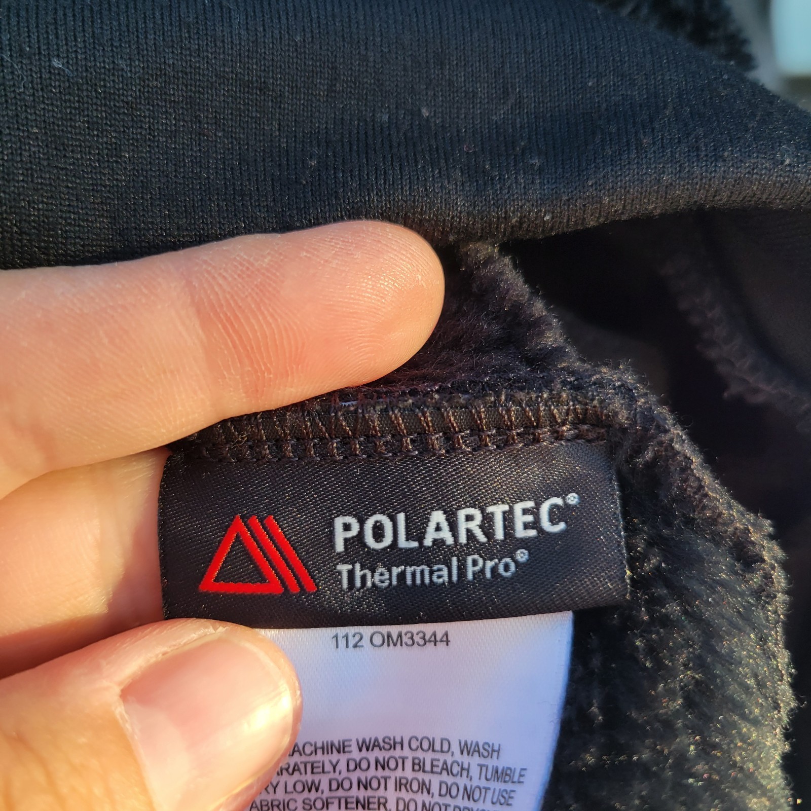 Mountain Hardwear Men’s Polartec Thermal Pro Monkey Fleece Jacket XL Black