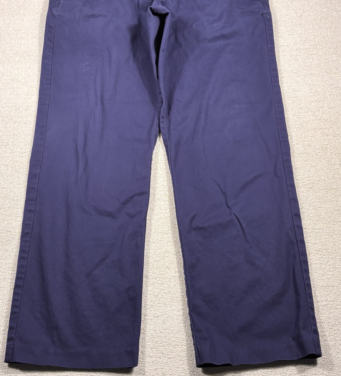 Under Armour Loose Fit Chino Golf Pants Men 34/30 Navy Wicking Breathable Pants