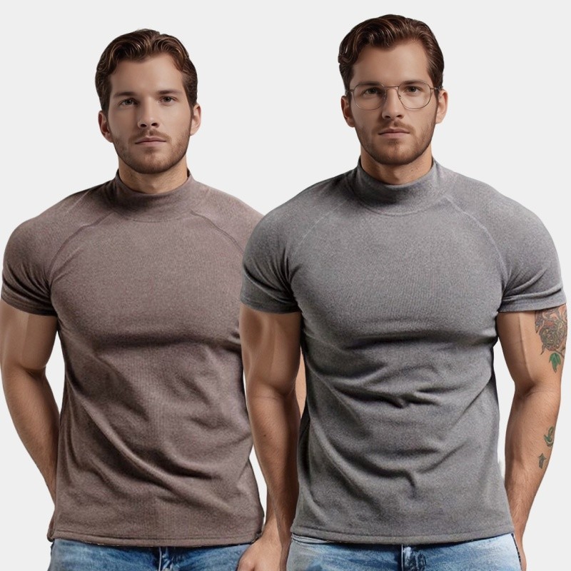 Gym Men’s Muscle Slim Fit T Shirt Streetwear Solid Colors