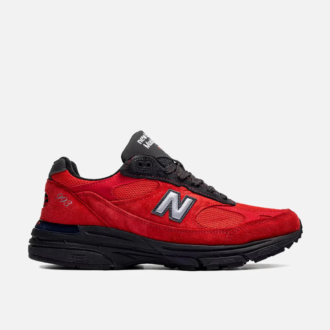 Men Sizes New Balance 993 MiUSA Red Black U9935CX