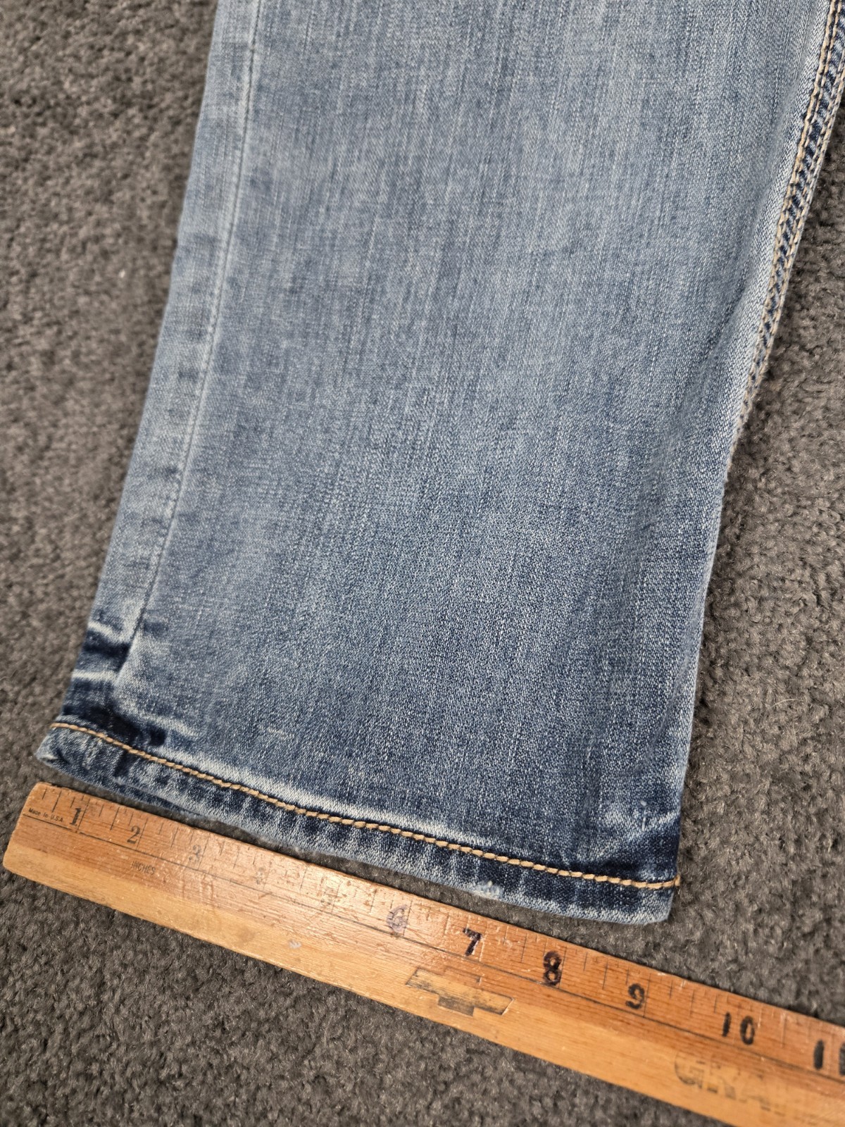 BKE Buckle Jeans Men’s 38 (Fits 39×31) Seth Fade Wash Stretch Denim Distressed