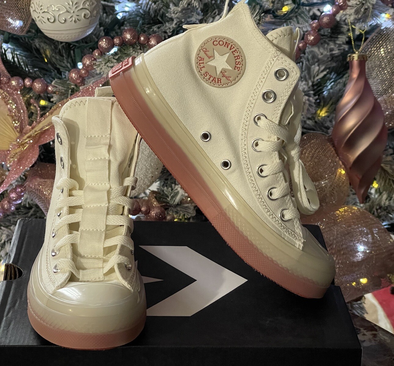 Converse Chuck Taylor CX Explore Hi Egret Canvas Men’s S4/Wmns S6- A02810C