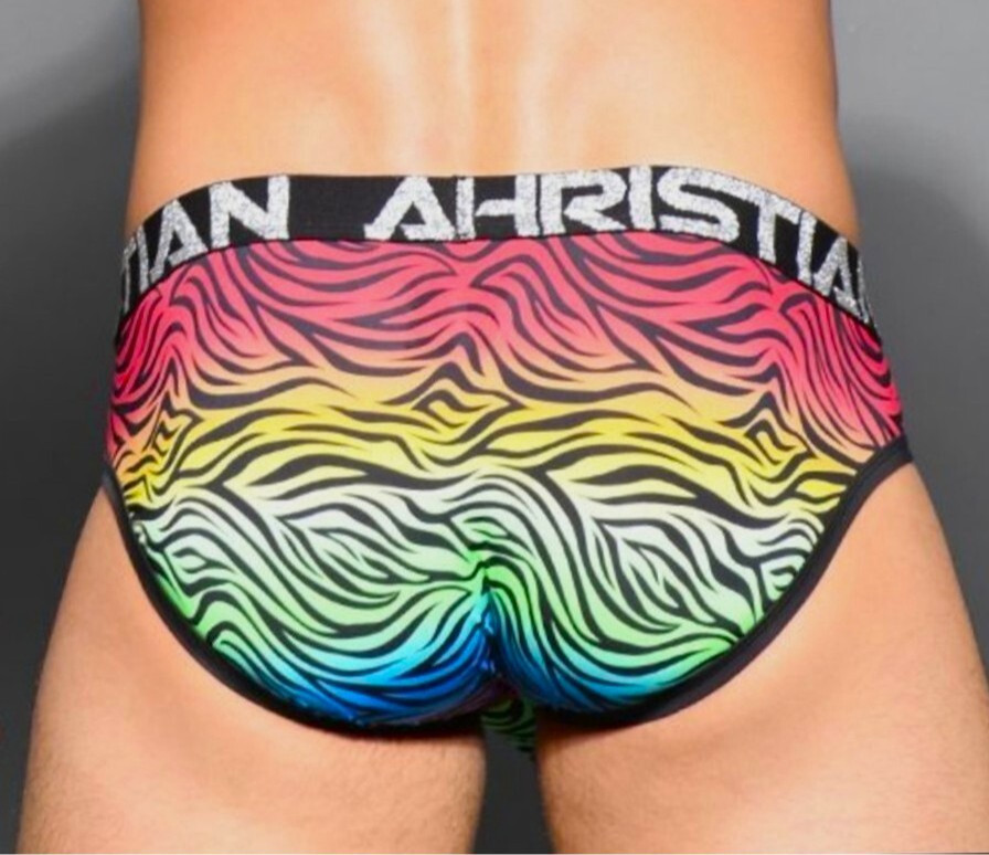 Andrew Christian Pride Zebra Brief – 91795 – Small, Medium & Large