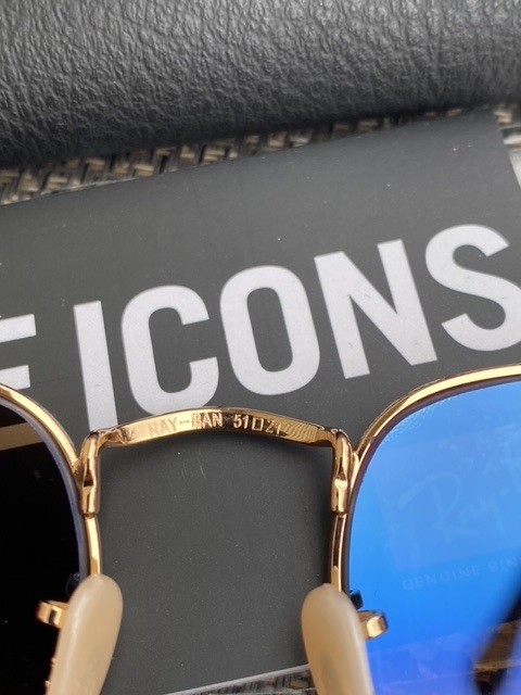New Ray-Ban Hexagonal RB3548 Gradient Brown Sunglasses