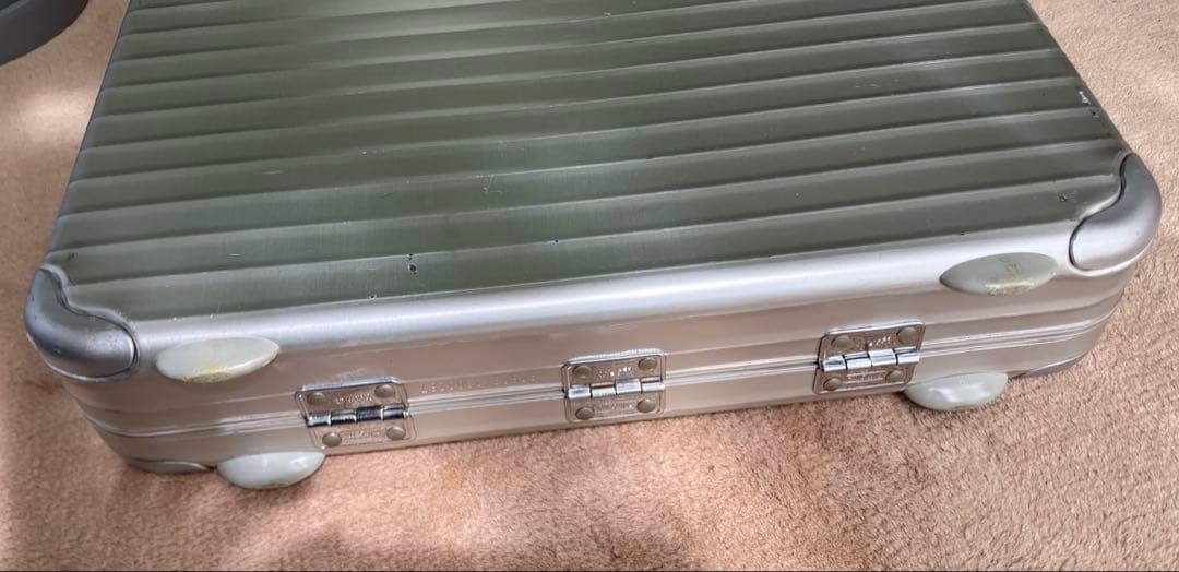 Vintage, rare RIMOWA silver attaché case