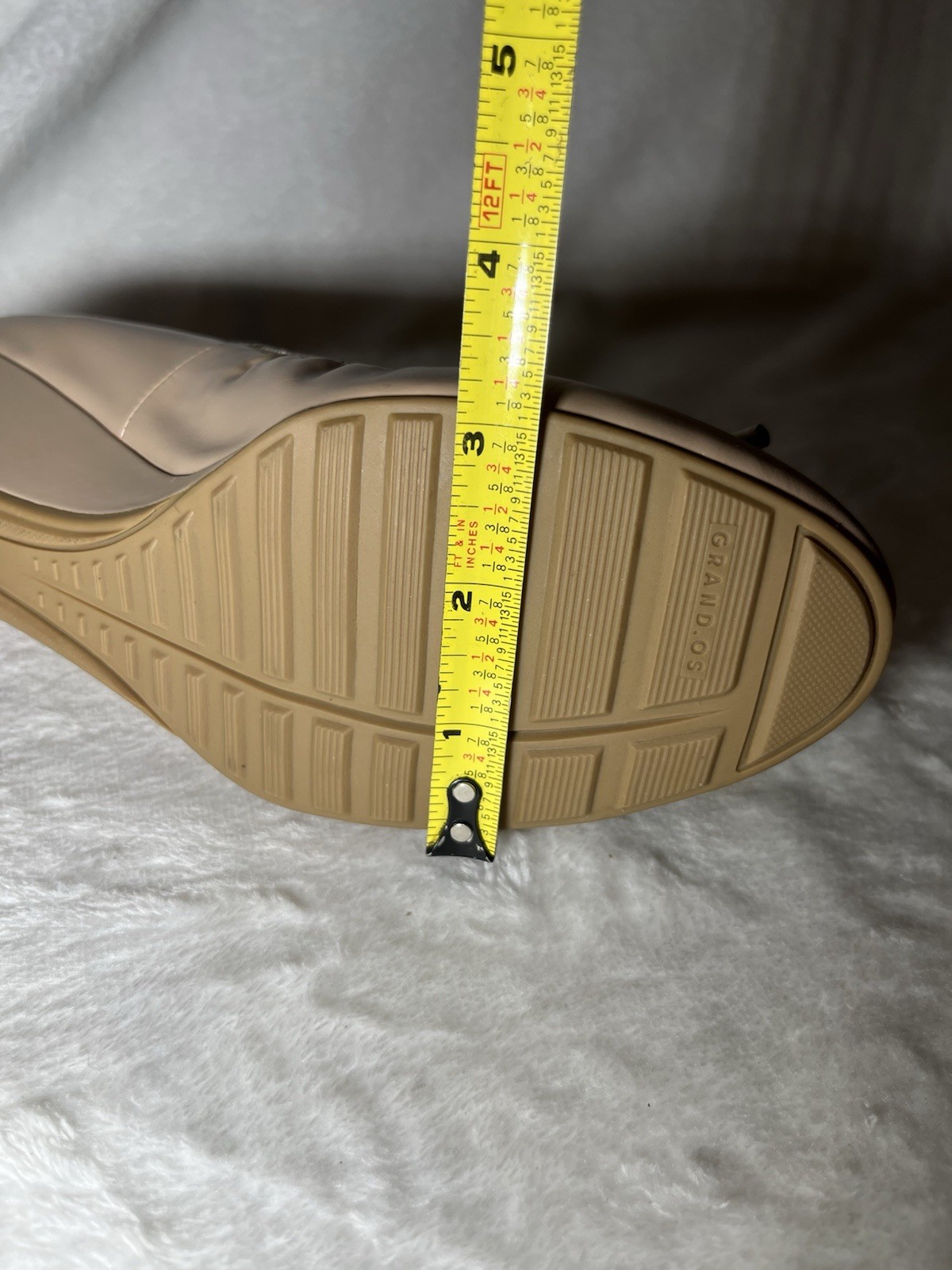 Cole Haan Leather 1 Inch Ballet-Inspired Wedge Pumps Size 8
