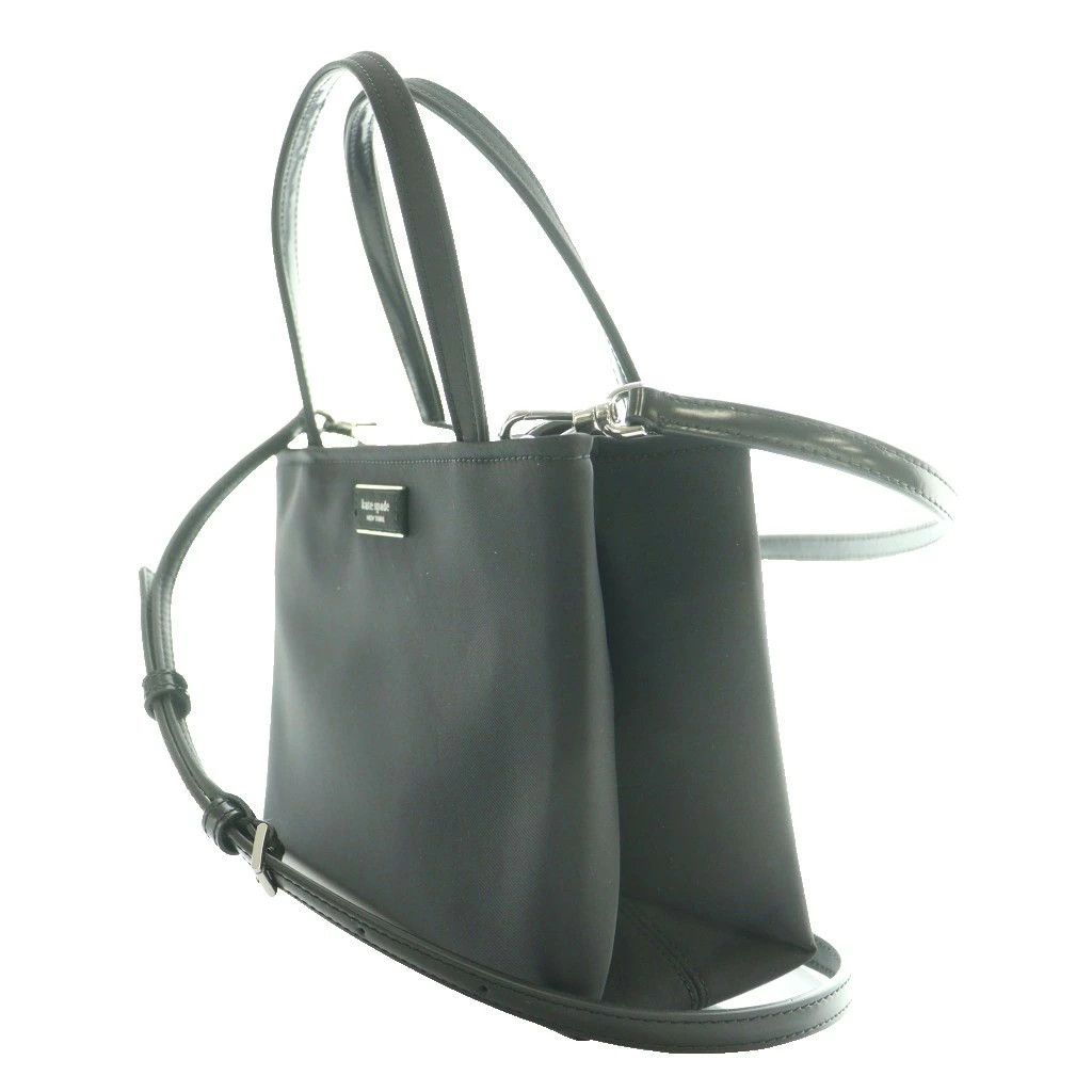 Used Kate Spade Sam small tote bag shoulder 2WAY nylon black SS OS Ladies Vector