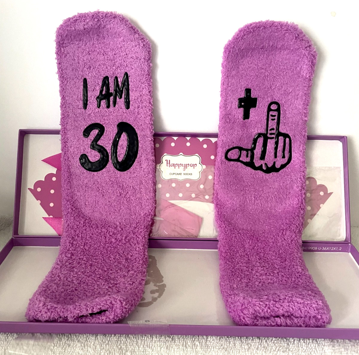 Happpypop Novelty Socks Gift Box One Size NEW IN BOX