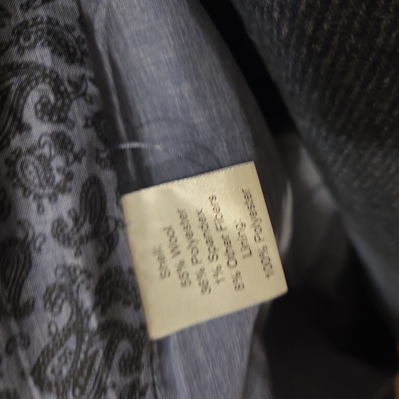 Joseph Abboud Wool Blazer Men 4XL Sport Coat Jacket (RN 77219) Blue