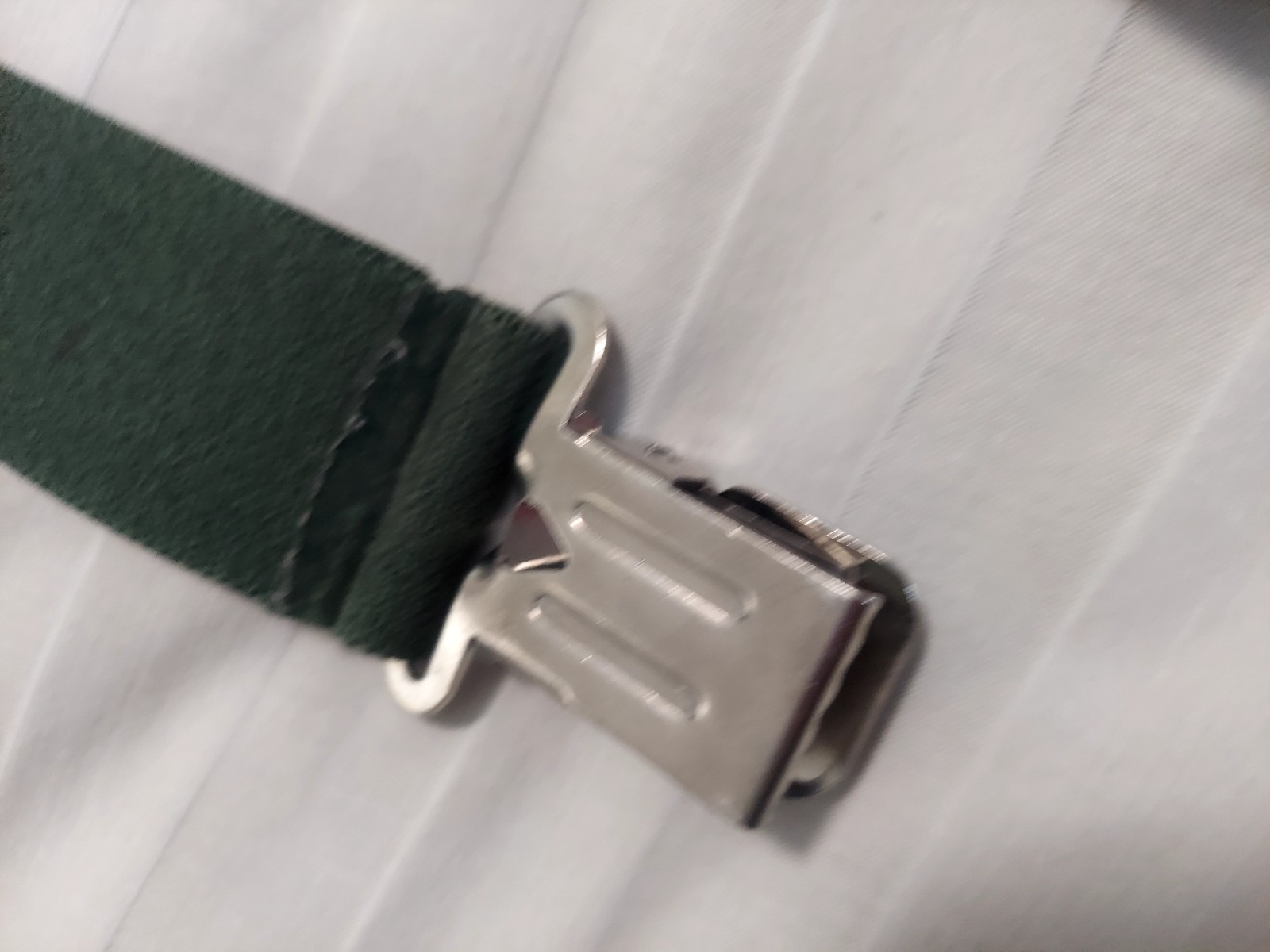 Men’s Y Suspenders Forest/Hunter Green clip/snaps & clamp
