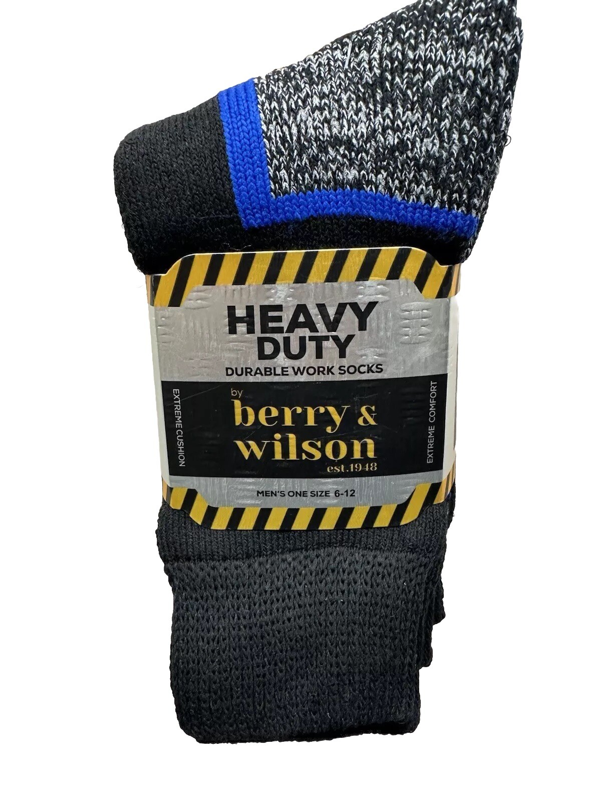 ** PROPER ** HEAVY DUTY WORK / BOOT SOCKS * THE REAL DEAL * UK 6-12 / EU 40-46