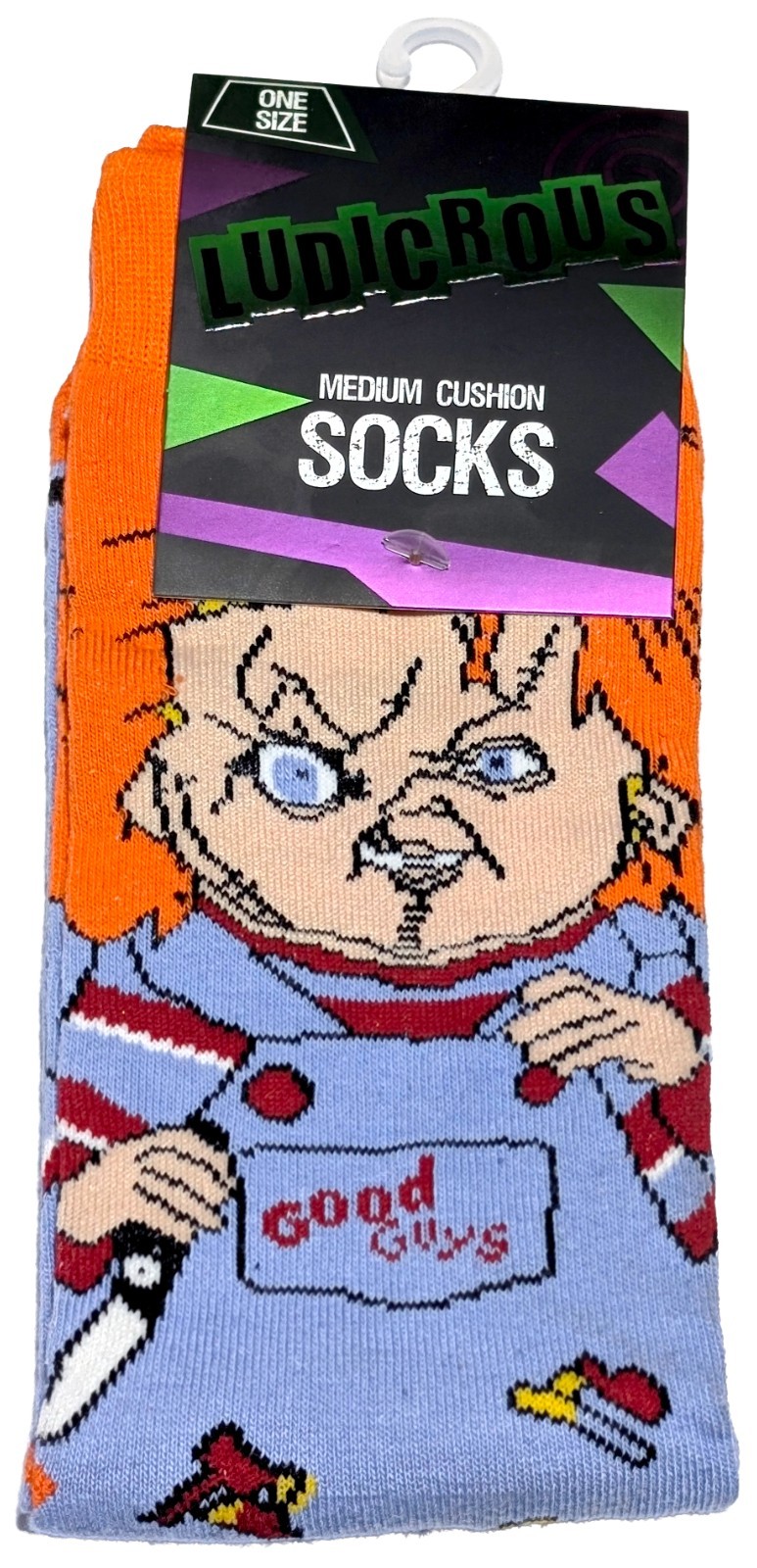 Funny Novelty Silly Unisex Crew Socks Various Styles One Size Fun Unique Socks