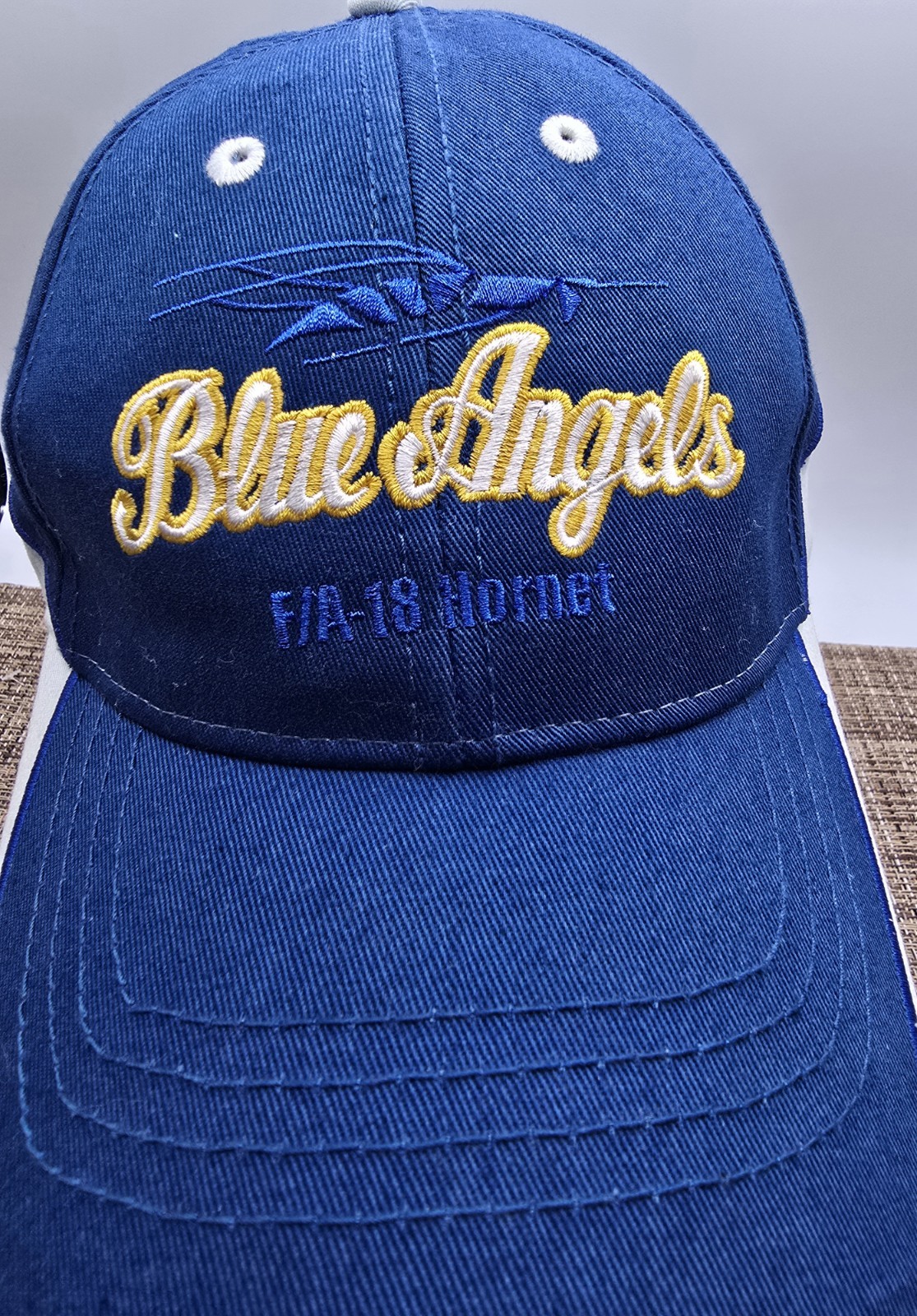 Blue Angels Hat F/A-18 Hornet Airware Hat Cap Adjustable Strap Embroidered