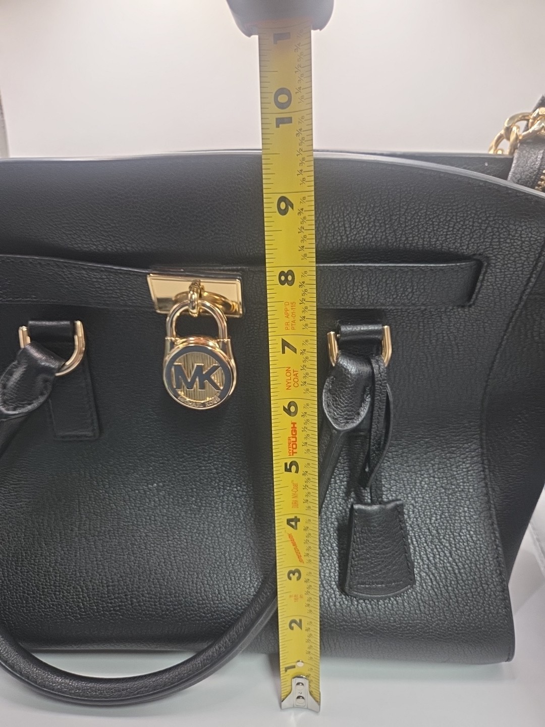 Michael Kors Medium Hamilton Saffiano Leather East West Satchel NWOT Lock &key