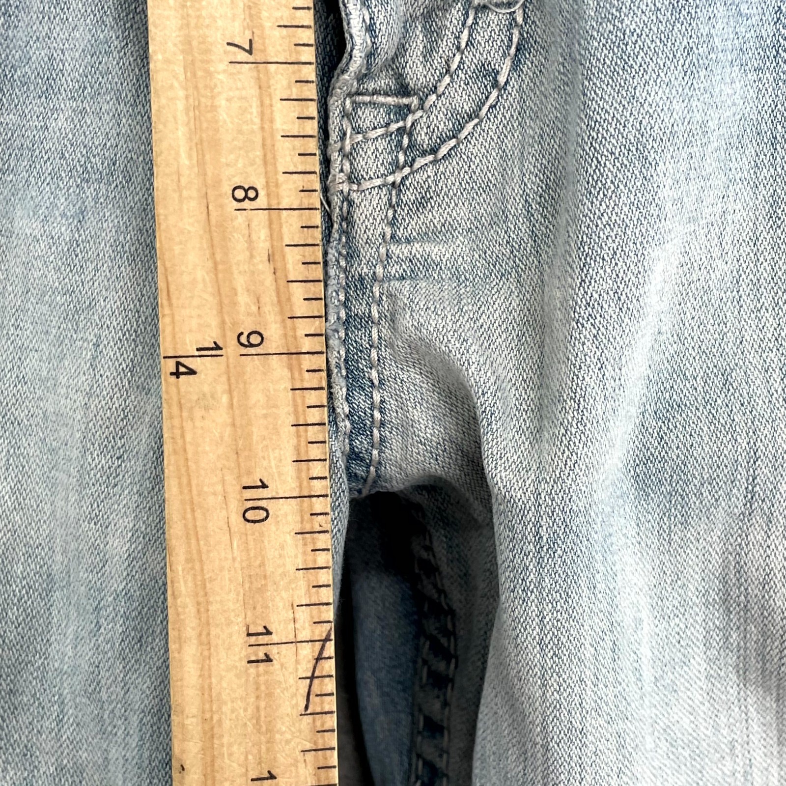 Buckle BKE Tyler Jeans Men 34×30* Light Denim Distressed Skate Grunge Streetwear