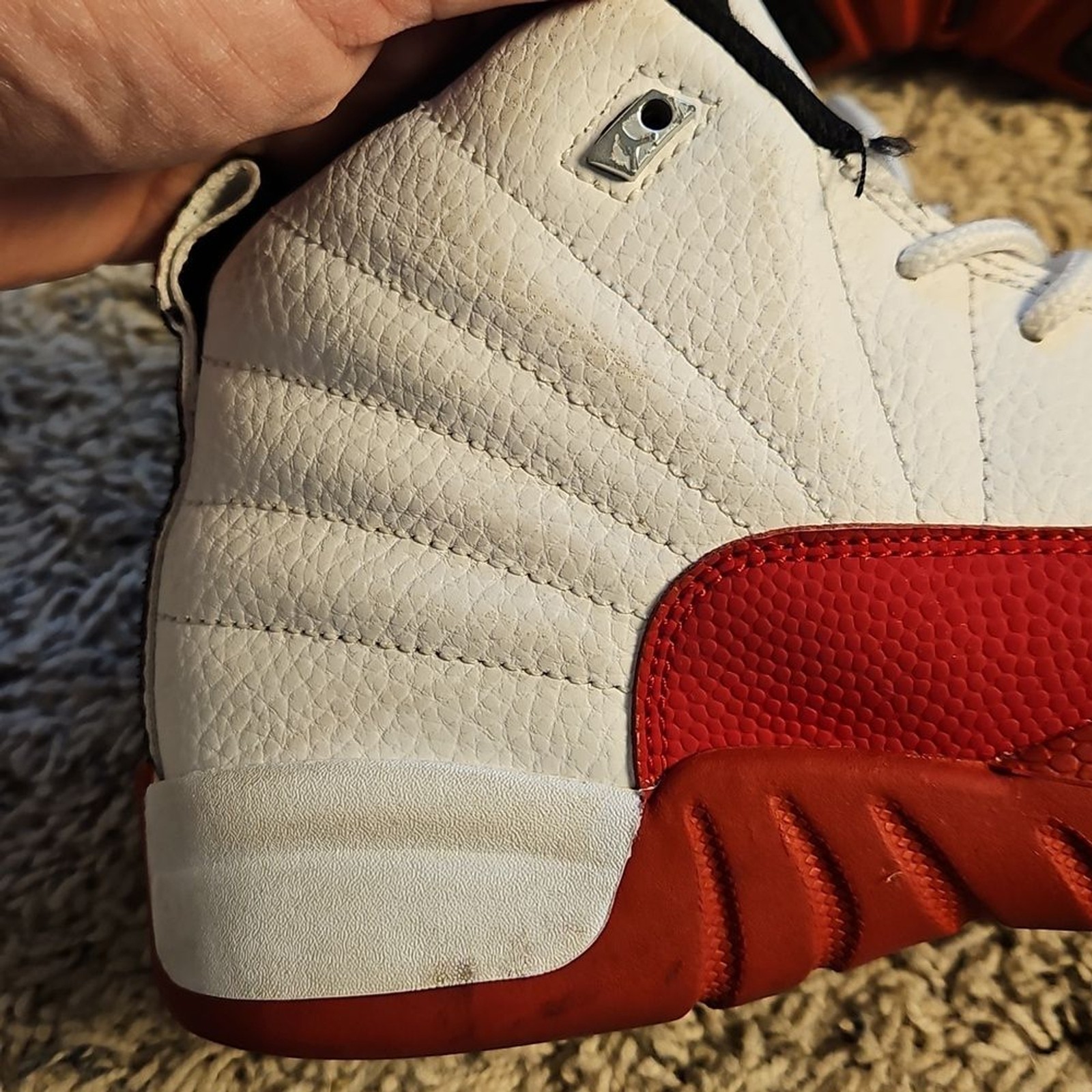 RETRO Nike Air Jordan XII – Cherry Red 2009 Boys 3