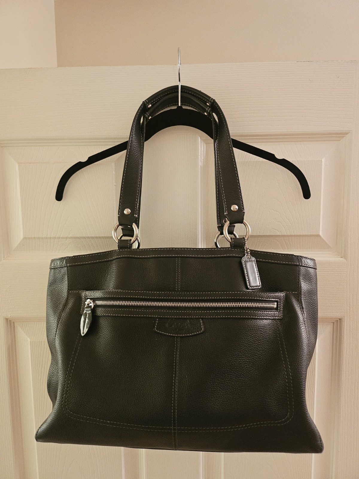 COACH Vintage Penelope Handbag Shoulder Bag Luxury Leather Satchel F14684