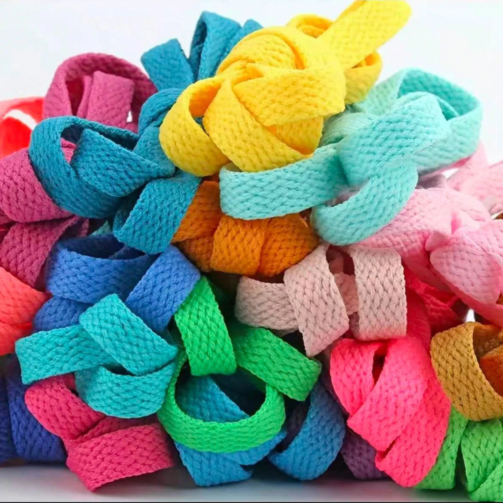 1PAIR FLAT REPLACEMENT SHOELACES FLAT SHOE LACES FOR JORDANS SB DUNK 30 COLOURS