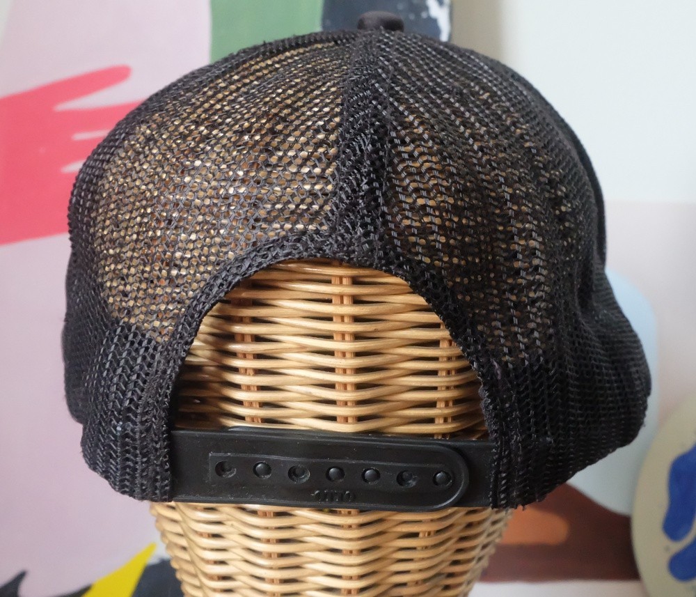 OTTO Trucker Hat Black Custom Tie-Dye Adorable Graphic Cap