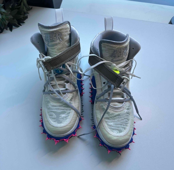 Nike x Off-White Air Force 1 Mid SP Virgil Abloh D06290 100 White Size 9.5