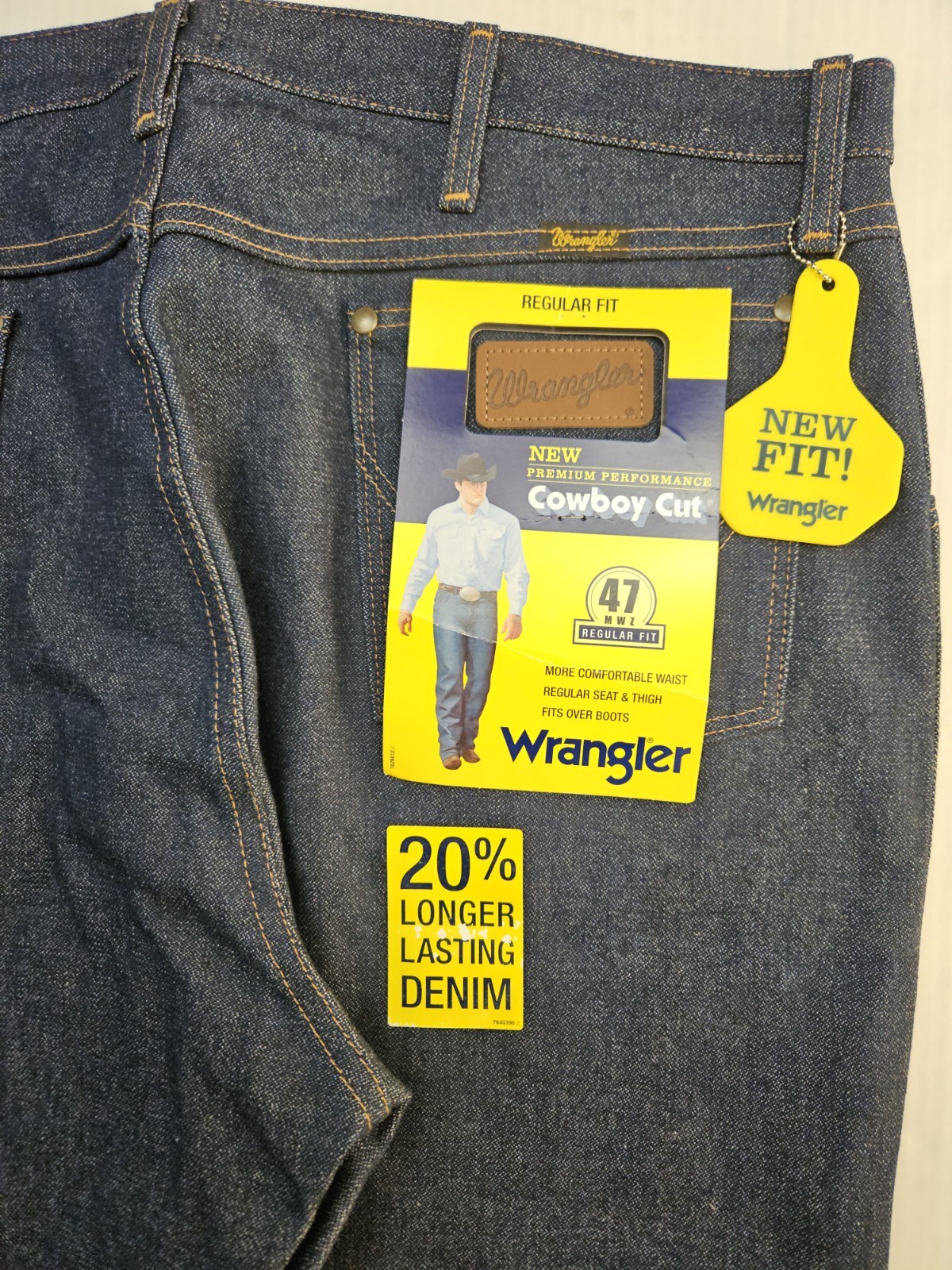 Wrangler 47MWZ Jeans Men’s Size 40×36 Cowboy Cut Regular Fit Rodeo Cowboy