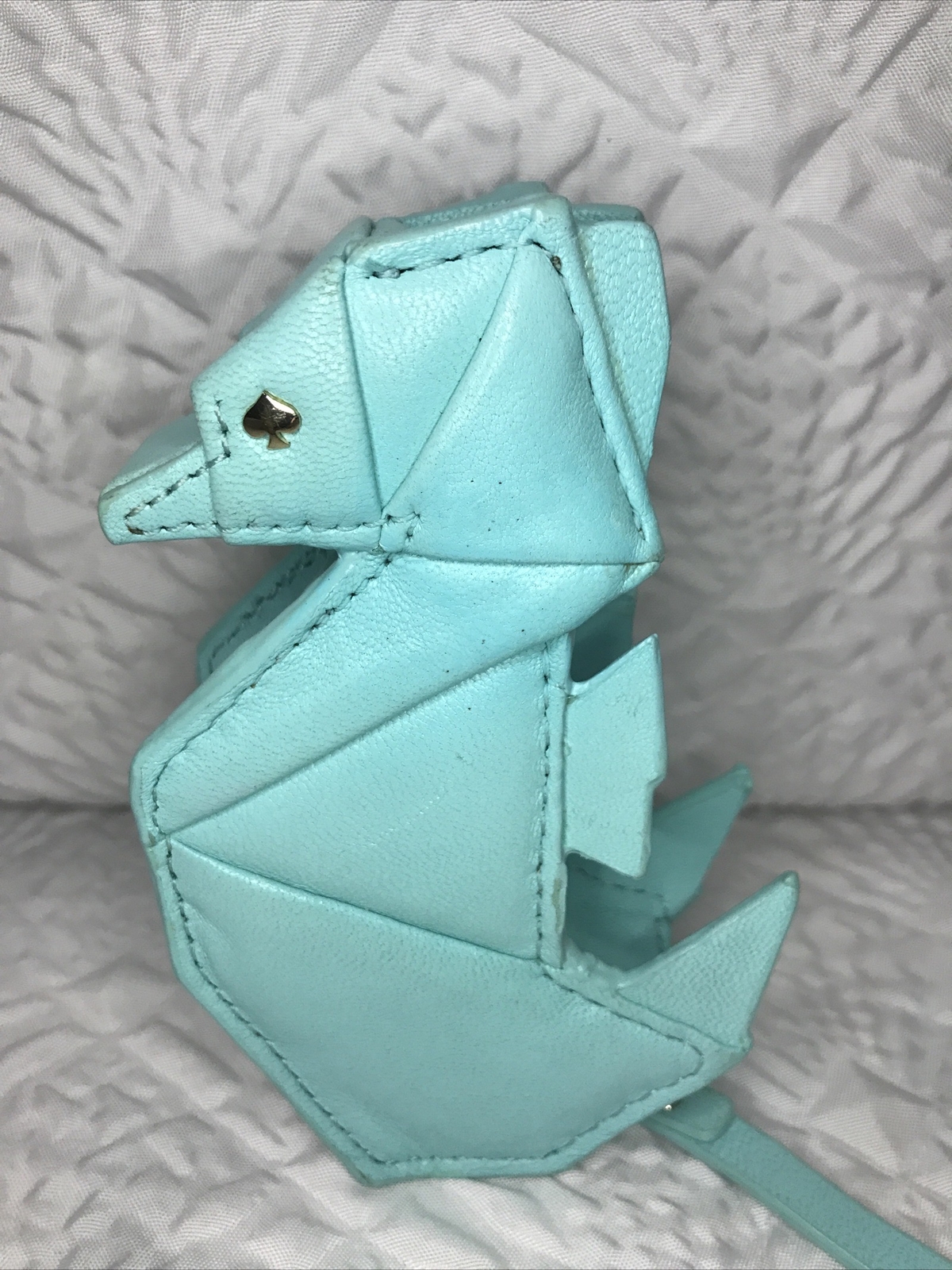 Kate Spade New York Breath of Fresh Air Origami Seahorse Coin Purse Super Rare