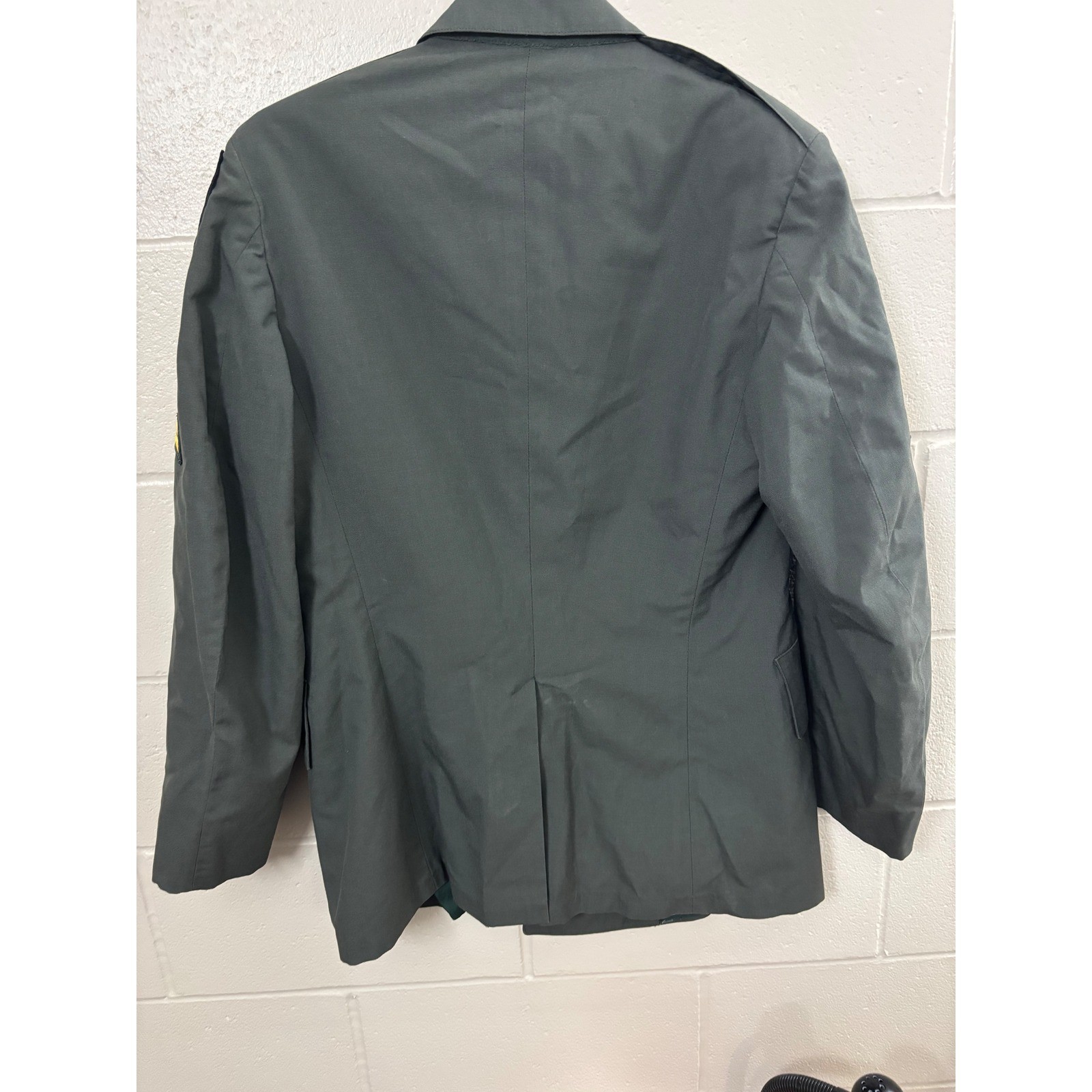 Vintage US Army Dress Green Uniform Jacket 41L 2nd Infantry Division